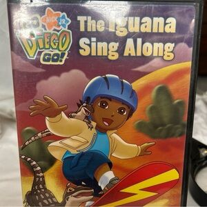 Go Diego Go The Iguana Sing Along DVD Nick JR Preowned Great Condition